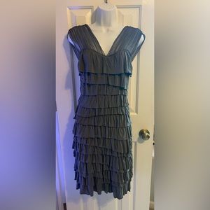 Anthropologie tiered jersey dress